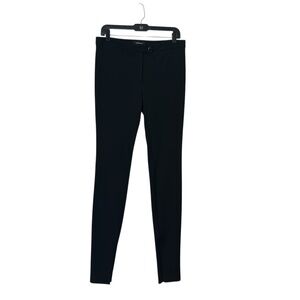 $690 Barbara Bui Black Skinny Leg Pants Size 42/US 6